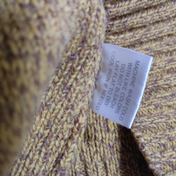 Vintage Davoucci Men's Mustard Signature Crew Neck Sweater XL - Picture 7 of 16